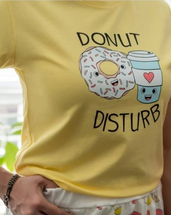 Donut design t-shirt